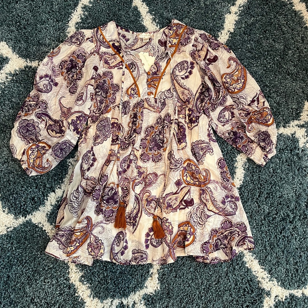 Band of the free, boho dress, size small